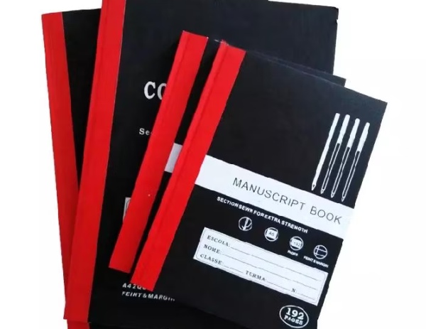 An exercise book for a secondary school student
